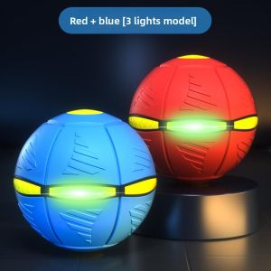MONLEYTA | Outdoor Magic Flying Saucer Ball Childrens Foot Stepping Shape Changing Rebound Ball Boys Sports Baby Ball Toy Manleyta