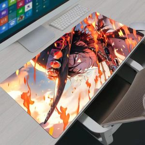Bandai | One Piece Portgas·D· Ace Mouse Pad Notbook Large Keyboard NonSlip Rubber Computer Carpet Desk Mat PC Gamer MousePad Youth Gifts