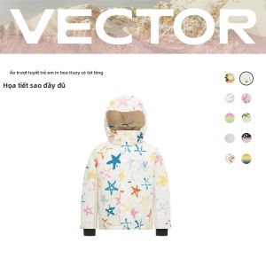 VECTOR | Áo Khoác Trượt Tuyết Cho Trẻ Em Chống Thấm Nước Chống Gió Ấm