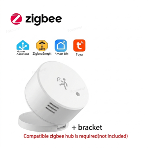 Cảm Biến Hiện Diện Của Con Người Tuya Zigbee Với Radar Sóng mmWave 24G Phát Hiện Nhiệt Độ Độ Ẩm Và Độ Sáng Cho Trợ Lý Nhà Thông Minh