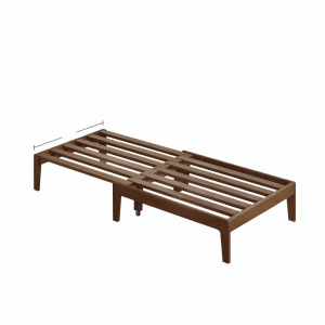 WEISHA | Convertible Extensible Wooden Sofa Bed 1m