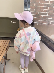 👧🌼 เสื้อยืดเด็กผู้หญิง ฤดูใบไม้ร่วง 2025 ลายน่ารัก! ผ้านุ่มสบาย สไตล์เรียบง่าย #แฟชั่นเด็ก #เสื้อผ้าฤดูใบไม้ร่วง 🌈