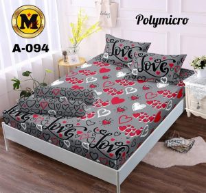 Sprei Saja Full Karet Anti Geser Tinggi 20cm