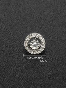 10/30 ชิ้น/แพ็ค 10 มม./13 มม. กระดุมตัดเพทายแฟชั่นใช้สําหรับงานฝีมือ DIY เย็บเสื้อผ้ากระเป๋าและรองเท้าตกแต่ง