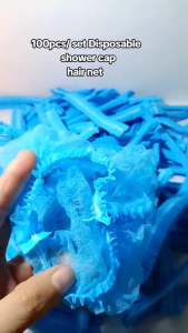 Nurse Cap Hair Topi Penutup Rambut Kepala Isi 100 Pcs / Shower Cap Sekai Pakai Penutup Kepala