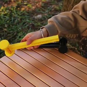 Outdoor Ultralight Plastic Tent Hammer Multifunctional Ground Stake Mallet Portable Tool for Camping Backpacking Hiking