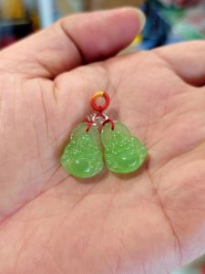 Cặp mặt dây chuyền hình Phật chiếc lá con ve chuyên mix vòng