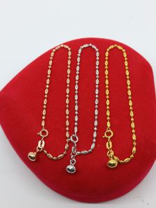 gelang tangan perak asli lapis emas/gelang tangan kapsul ukir 1bel/gelang tangan asli silver 925/gelang tangan fashion wanita