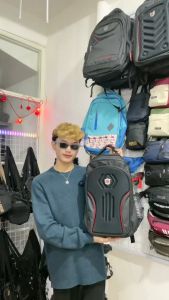 Tas Ransel Pria Wanita Tas Punggung Multifungsi Backpack Embos Tebal Gratis Raincover - PG 32