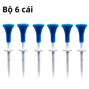 caiton | Bộ 5 Chiếc Caiton Golf Tees 85mm/3.34in Có Thể Điều Chỉnh 22mm/0.87in Đầu Cao Su Mềm Bền Nhẹ Cho Những Cú Đánh Ổn Định