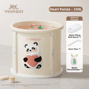 YeeHoO KIDS | Folding Baby Bath Bucket Tub