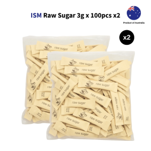 ISM Raw Sugar Sachet – 3g x 200pcs Australia Raw Sugar Sachets