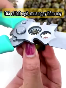 Kìm Tách Hàu Cắt Đuôi Ốc Thép Khôn Gỉ Đa Năng Mở Nắp Bia