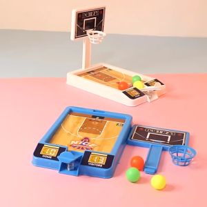 Indoor Desktop Mini Basketball Shooting Machine Game Toy Table Interactive Sport Games For Kids Adults