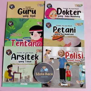 Buku Motivasi Anak -CITA CITAKU- Lingkar media -(Paket 6 buku)