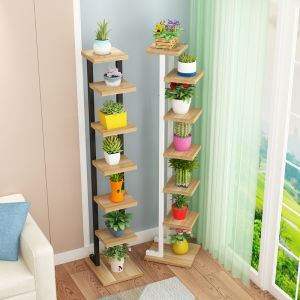 Modern Simple Multi-layered Indoor Plant Flower Stand Living Room Corner Succulent Plant Holder Green Ivy Pot Rack Display Shelf