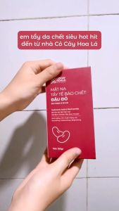 Cocay Hoala 2-in-1 Red Bean & Camellia Face Mask & Scrub for Radiant Skin 150gr