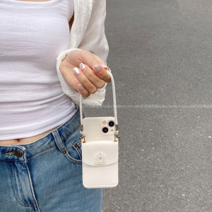 Cute Cartoon Doll Card Holder Phone Case Full Edge Protection Anti-Fall for Oppo FindX8S Reno13 Crossbody Lanyard FindX7 Reno12/11 pro Womens A5 Shockproof A97 New Model