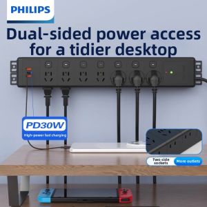 Philips | Industrial & Gaming Power Strip With Independent Switch PDU Socket
