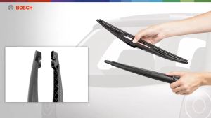 Proton X70 Car Windshield Rear Wiper Belakang Kereta Size 12" Inch (1 Pcs) Bosch Rear Wiper H301