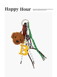 Elaborate INS Style Original Couple Keychain