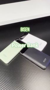 Promotion BISEN BP112 10000 MAH Power Bank Digital Display Screen Thin And light high Quality