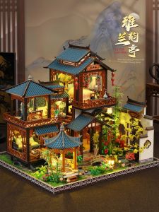 MAOMIYU | Ancient Charm Lanting Villa DIY Miniature House Model