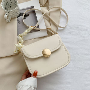 Trendy Saddle Bag Womens Crossbody Bag Versatile Small Size Quality Material Soft PU Magnetic Clasp Closure Casual Style