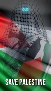 Hijab Segi Empat Motif Palestina Jilbab Voal Motif Palestine