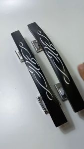 2buah gagang pintu tarikan pegangan handel rumah lengkap slot rumah kunci untuk daun pintu 1 pintu dapan dan kamar