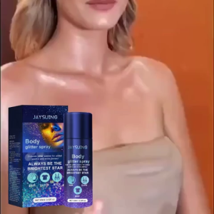 Radiant Body Glitter Glitter Spray for Body Sparkling 60ml Glitter Spray for Face Hair Collarbone Party Enhancer with High-gloss Shine Flashy Sequins Spray Southeast