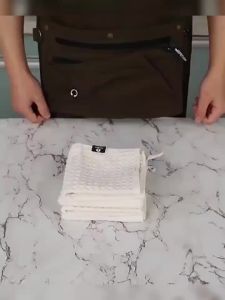 Gemilai coffee machine coffee bar hotel home wash face waffle absorbent face towel soft and quick drying no shedding yarn hand towel ultra-fine fiber waffle absorbent square cloth
