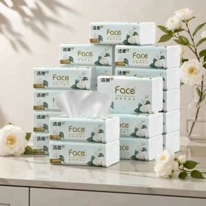 C&S | Moisture Resistant Household Facial Tissue 3 Layers