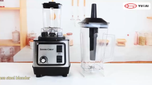 2-in-1 Heavy Duty High Speed Blender Multifunctional Juicer Smoothie Maker Ice Crusher Dry Coffee Grain Grinder Dual Jar Food Mixer Processor