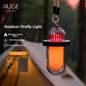 AUGE LIGHT | Retro Flame Firefly Effect Camping Light