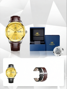 Shanghai | Waterproof Luminescent Week Day Date Automatic Wristwatch