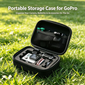 Storage Bag Carrying Case Travel Carry Box For GoPro Hero 13 12 11 10 9 8 SJCAM SJ4000 AKASO DJI Osmo Action Camera Accessories