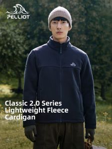 PELLIOT | Mens Fleece Jacket Flannel Lining Outdoor Wear