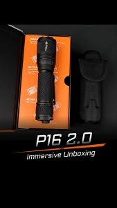 ACEBEAM P16 2.0 – Đèn pin chiến thuật nhỏ gọn sáng 3000 lm chiếu xa 543m 3 chế độ chiếu sáng linh hoạt