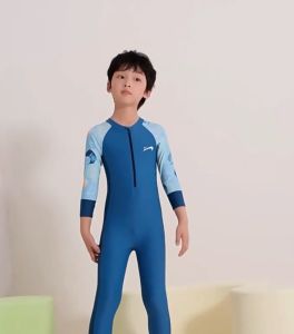 Bộ Đồ Bơi Trẻ Em YLIKE Dài Tay Đồ Bơi Cho Bé Đồ Bơi Liền Cho Bé Đồ Bơi Dài Tay Cho Bé Đồ Bơi Bé Trai