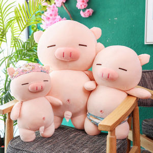 25-60cm Beach Pig Doll Plush Toy Sleeping Pillow Piglet Rogue Pig Plush Toy Doll Swimming Beach Piggy Plushie Soft Toy