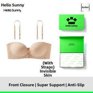 Hello Sunny | Anti-slip Invisible Push-up Strapless Bra