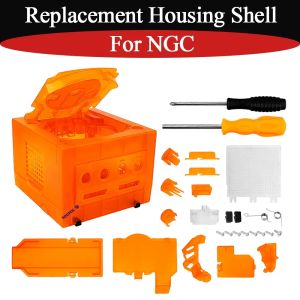 For NGC Attractive Replacement Housing Shell Case 8Colors Transparent Case Cover Repair Parts For NGC DOL-101/DOL-001 Accessory