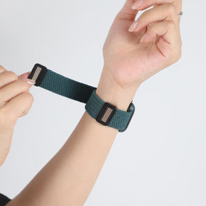 Braided Strap With Magnetic Clasp for Apple Watch Band 46mm 49mm 45mm 44mm 42mm 41mm 40mm 38mm Women Men Soft Nylon Sport Loop Band for iWatch Ultra/2 Series 10 9 8 7 6 5 4 SE SE2