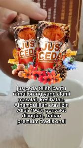 JUS CEDA MINUMAN HERBA TRADISIONAL BERKUALITI TINGGI & PREMIUM
