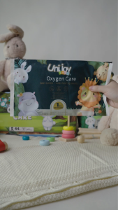 Unijoy Oxygen Care Tape Diaper Ultra Thin & Absorbent Mini Pack - Small 44 pads
