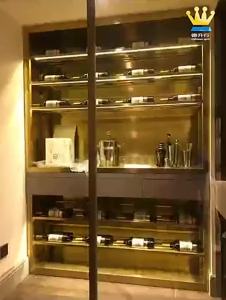 Luxury Wine Cabinet and Display Humidity Temperature Control