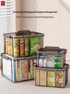 Clear Sealed Organizing Storage Box