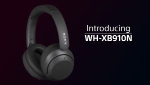 Sony WH-XB910N Noise Canceling Headset Wireless Bluetooth Bass Bluetooth Headphones Gaming with Mic 30 Hour Battery Life