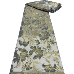 Chất Lượng Cao Châu Phi Thổ Cẩm Dạ Nỉ Phối Ren 2025 Lưới Thêu Ren Cho Váy Cưới Và Các Bữa Tiệc Polyester Thân Thiện Với Môi Trường